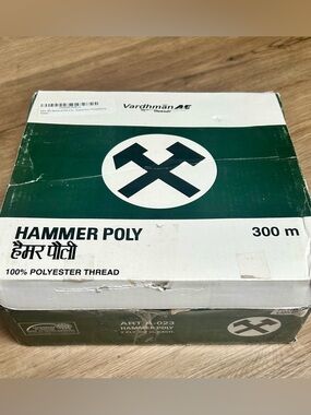 Vardhman Threads 97 Spools Hammer Poly 100% Polyester 300 M India ART A-023
